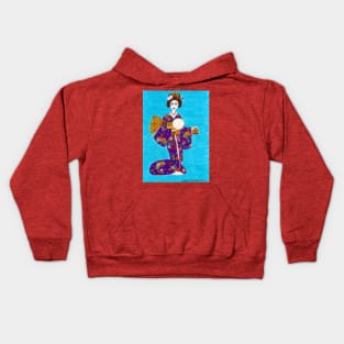 Geisha Doll Kids Hoodie